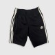 Adidas Originals Αθλητική Βερμούδα Μαύρη με 3 Ρίγες / Pre-Owned