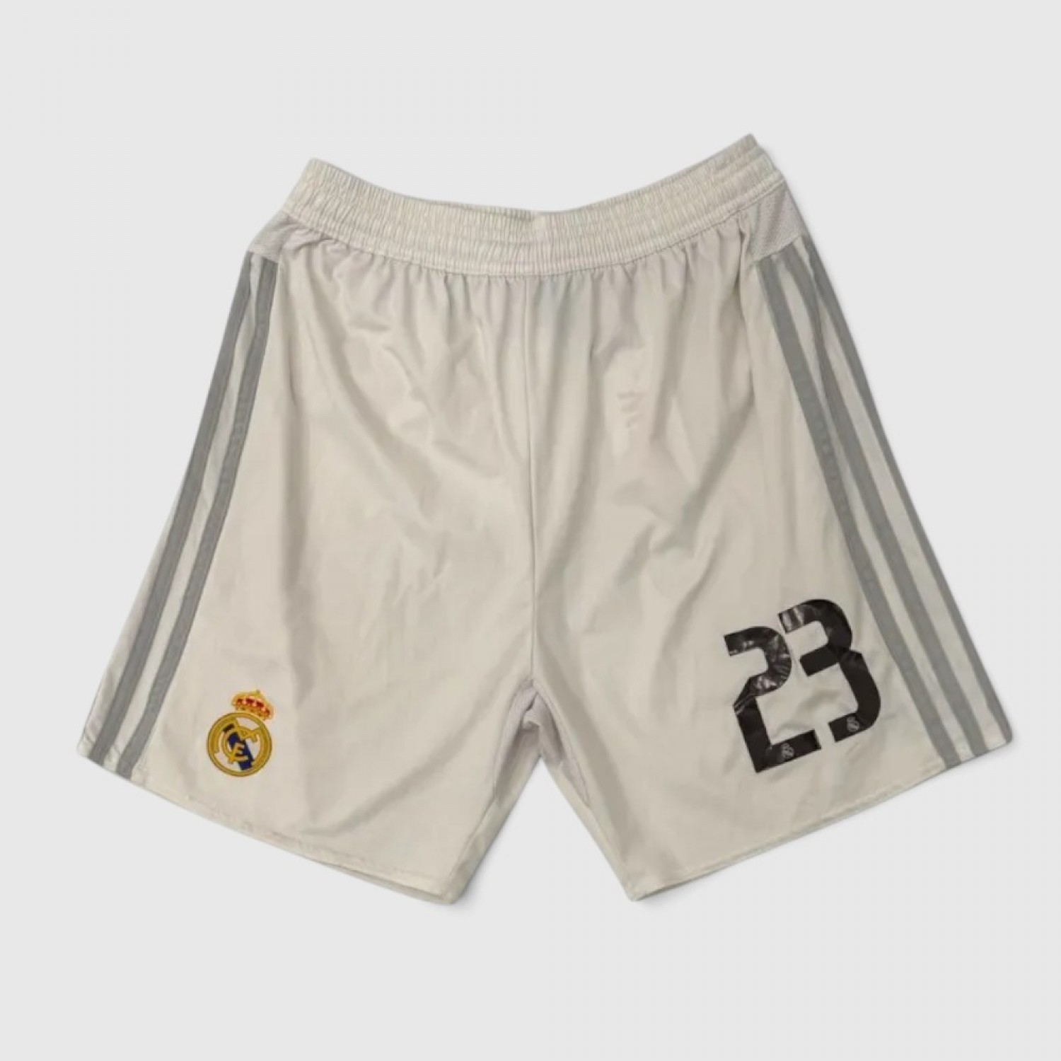 Adidas Real Madrid Ποδοσφαιρικό Σορτς Λευκό / Pre-Owned