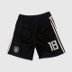 Adidas Γερμανία Ποδοσφαιρικό Σορτς Μαύρο #18 / Pre-Owned