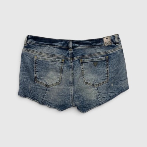 Γυναικείο Guess Denim Shorts – Μπλε Distressed / Pre-Owned