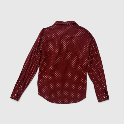 GANT Μπορντό Πουά Μακρυμάνικο Πουκάμισο / Pre-Owned