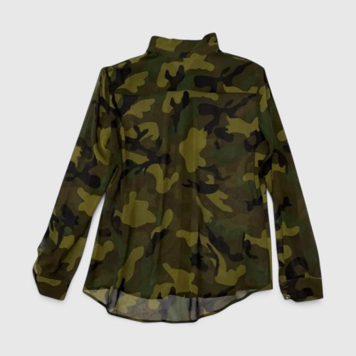 Camouflage Πουκάμισο με Τρουκς Χακί Γυναικείο / Pre-Owned