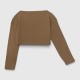 Γυναικείο Puma Crop Wrap Top Καφέ / Pre-Owned