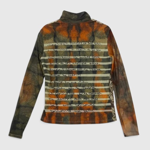 Γυναικείο Paisley Print Ζιβάγκο Top / Pre-Owned