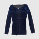 Γυναικείο Guess Velvet Top Μπλε / Pre-Owned