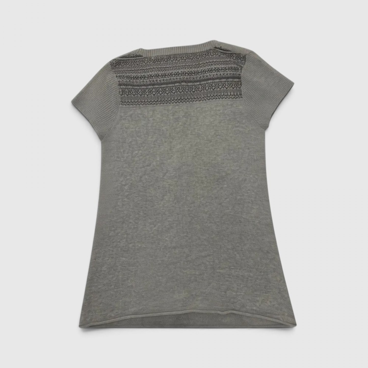 Tommy Hilfiger Γυναικεία Πλεκτή Μπλούζα Γκρι / Pre-Owned