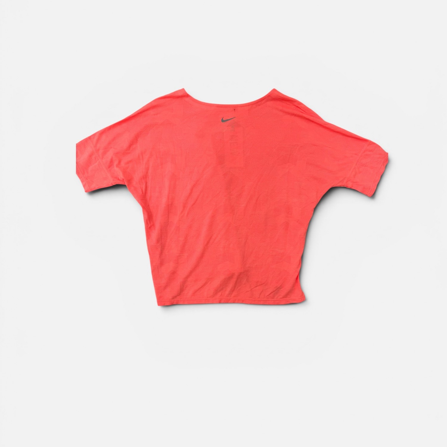 Nike Γυναικείο Dri-FIT Running T-Shirt Κοραλί L