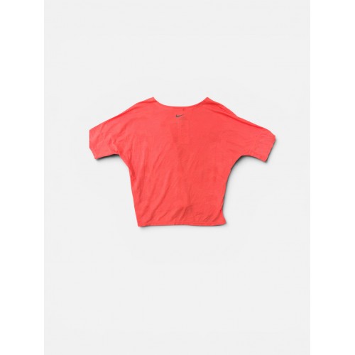 Nike Γυναικείο Dri-FIT Running T-Shirt Κοραλί L