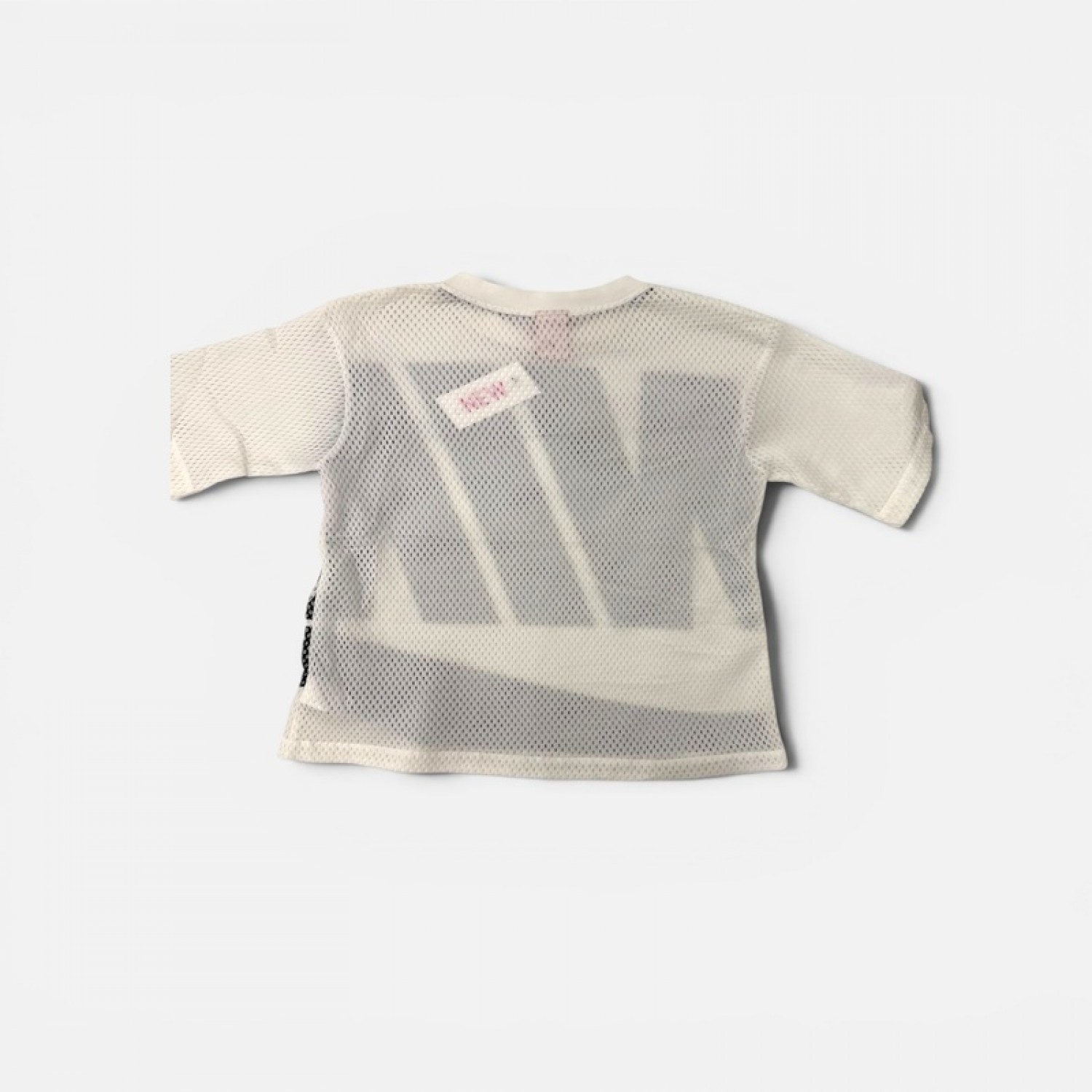 Nike Mesh Logo T-Shirt – Λευκό/Μαύρο