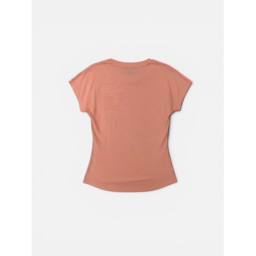 Adidas Γυναικείο T-Shirt Ροδακινί XS  
