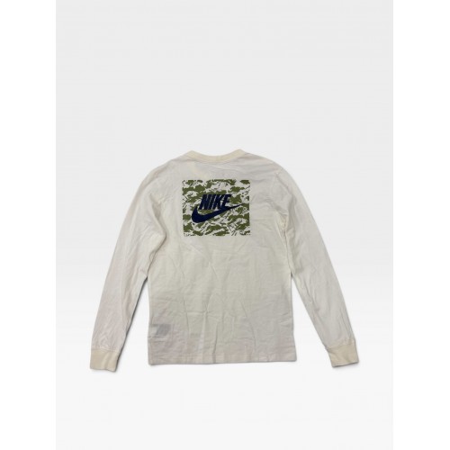 Nike Long Sleeve T-Shirt White Graphic