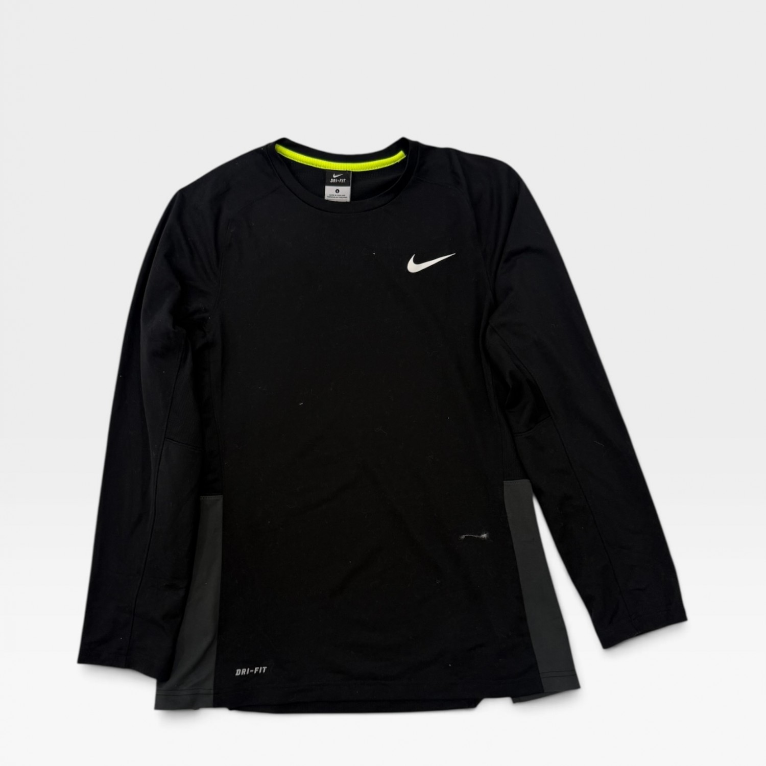 Nike Dri-FIT Black Long Sleeve Training Top