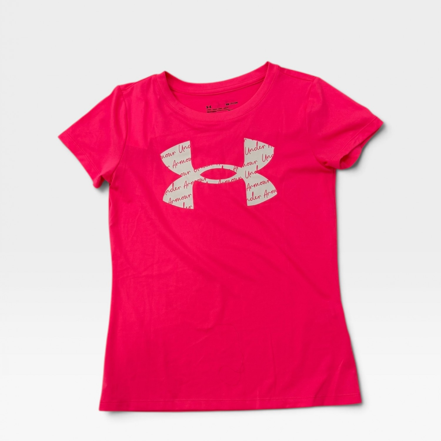 Under Armour HeatGear Pink Performance T-Shirt