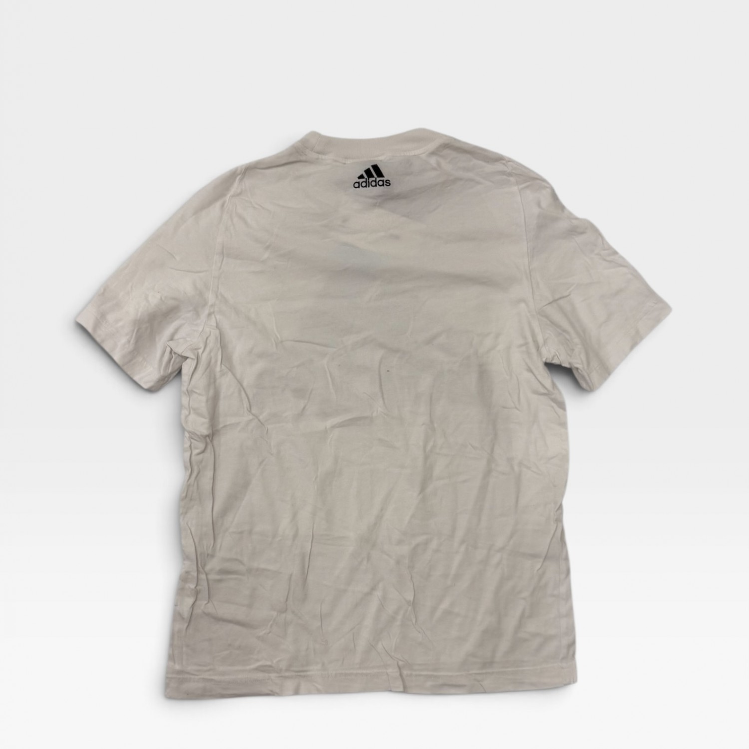 Adidas Large Logo T-Shirt White