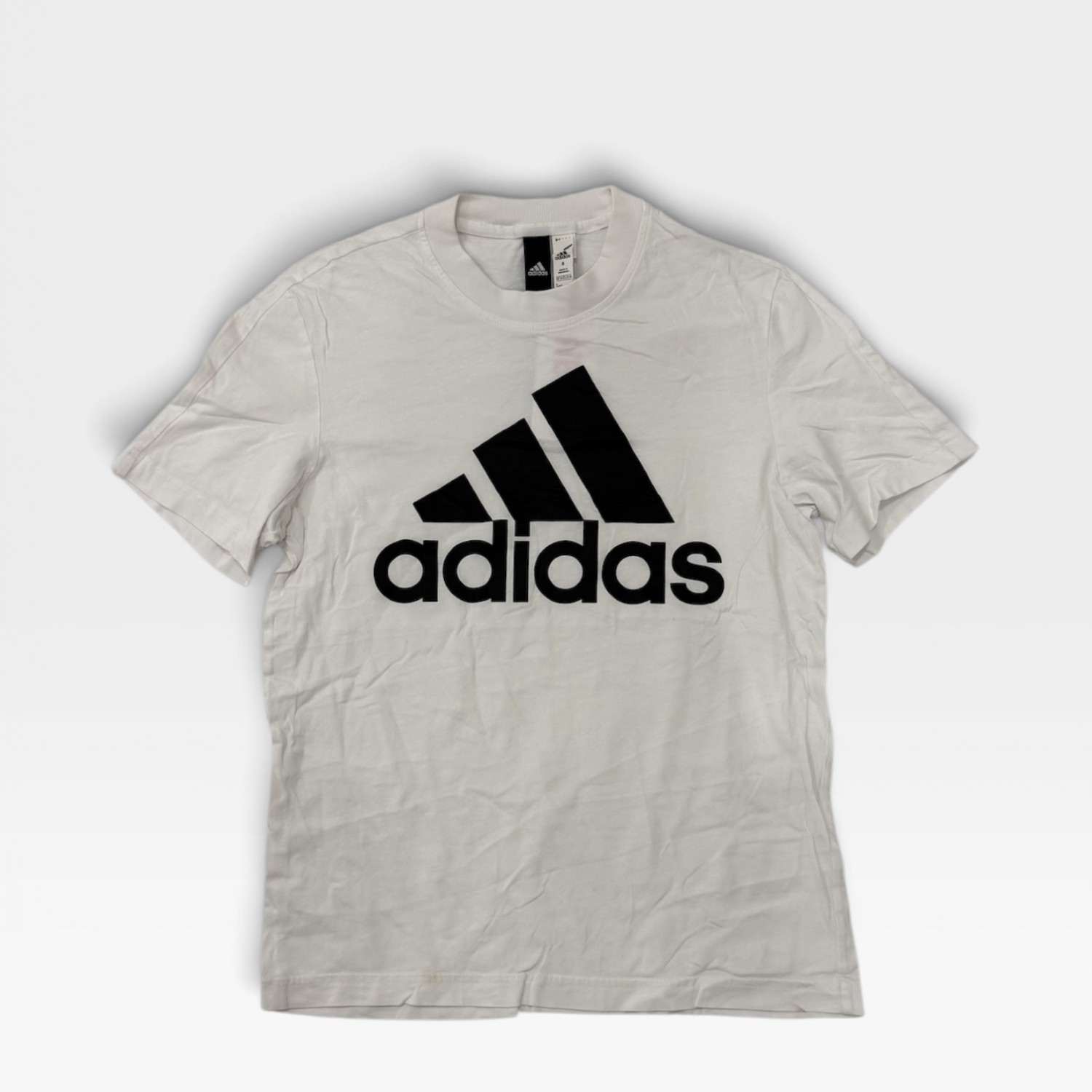 Adidas Large Logo T-Shirt White