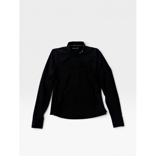 Under Armour Half Zip Training Long Sleeve Top Black