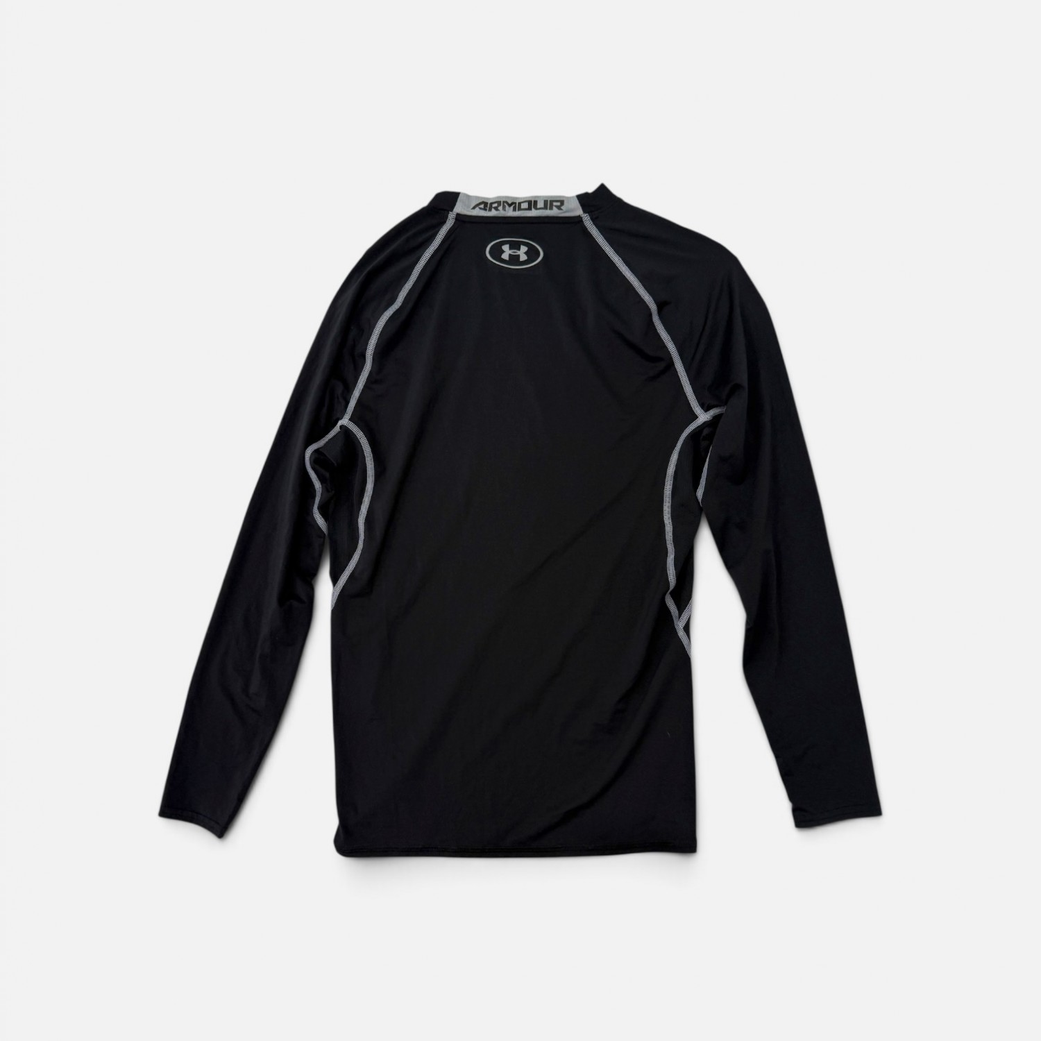 Under Armour HeatGear Μακρυμάνικη Μπλούζα Compression Μαύρη