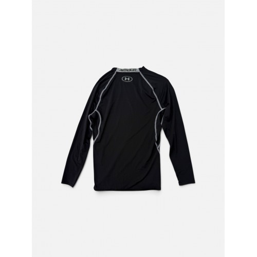 Under Armour HeatGear Μακρυμάνικη Μπλούζα Compression Μαύρη