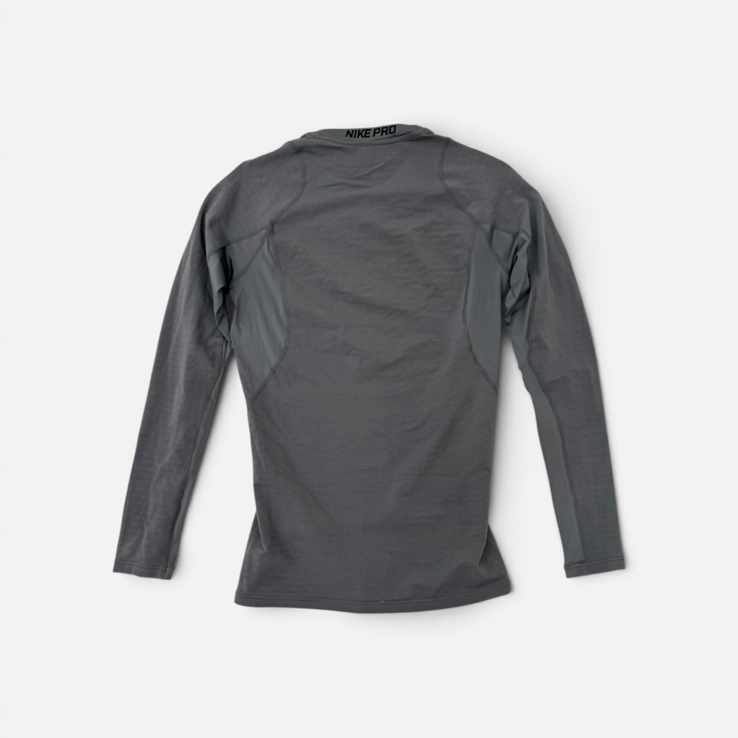 Nike Pro Dri-FIT Γυναικεία Μακρυμάνικη Μπλούζα Compression Γκρι