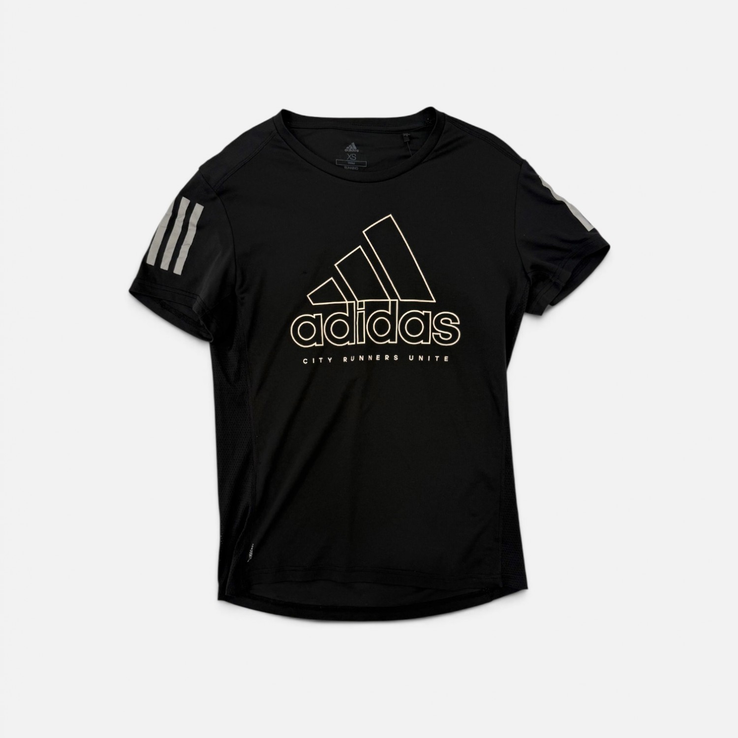 Adidas City Runners Unite Γυναικείο Running T-Shirt Μαύρο