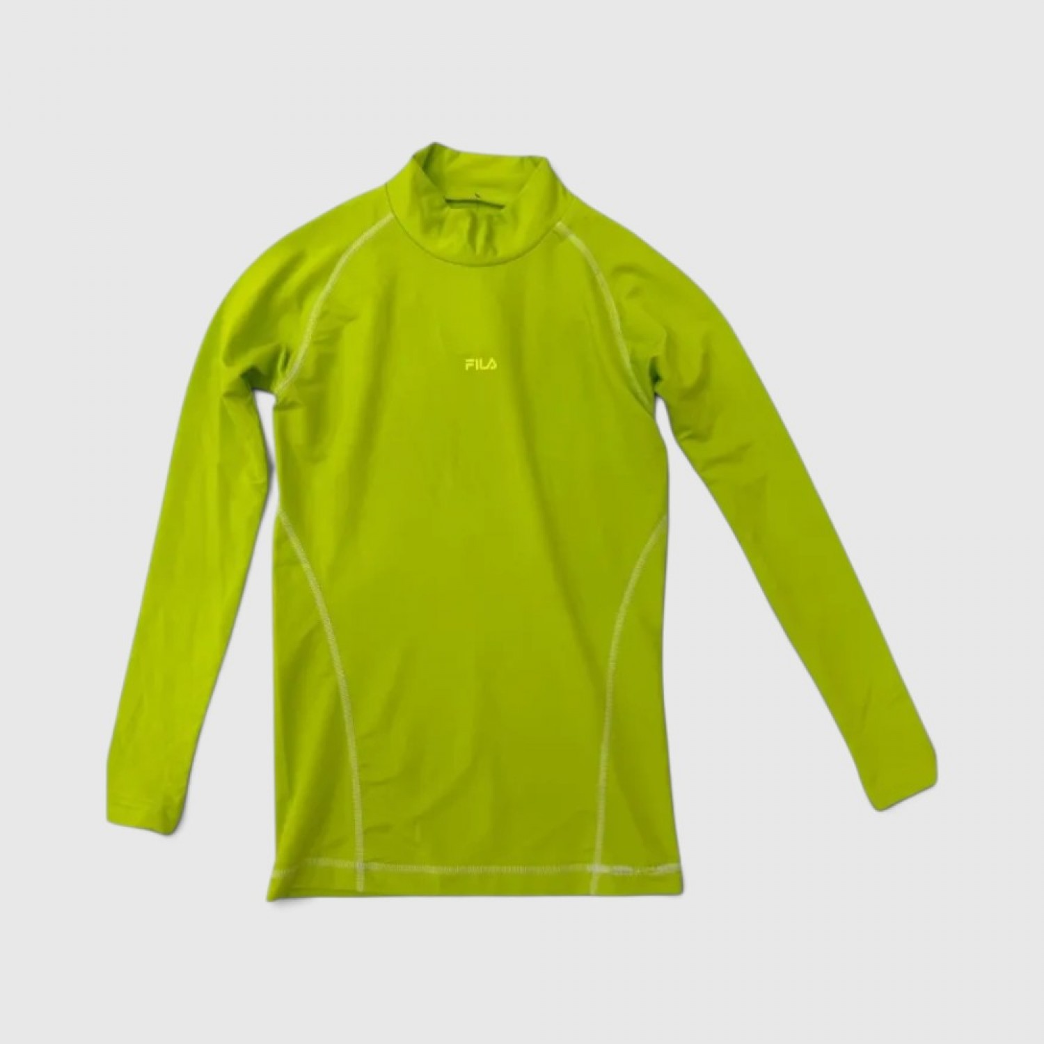 Fila Γυναικεία Μακρυμάνικη Performance Μπλούζα Lime L / Pre-Owned