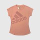 Adidas Γυναικείο T-Shirt Ροδακινί XS   / Pre-Owned