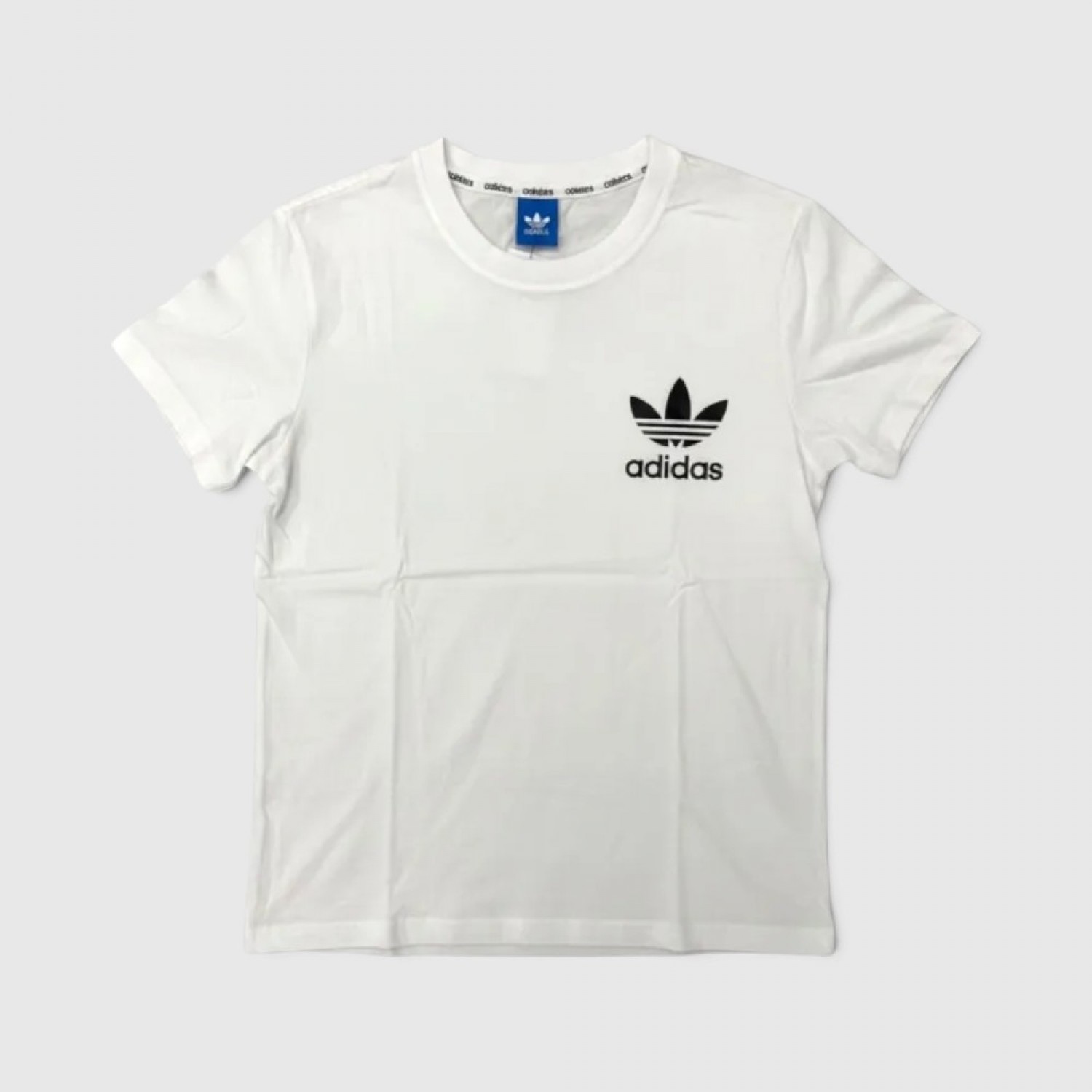 Adidas Originals Γυναικείο Trefoil T-Shirt Λευκό M / Pre-Owned