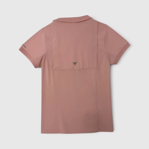 Columbia Sportswear Γυναικείο Αθλητικό Polo Ροζ / Pre-Owned