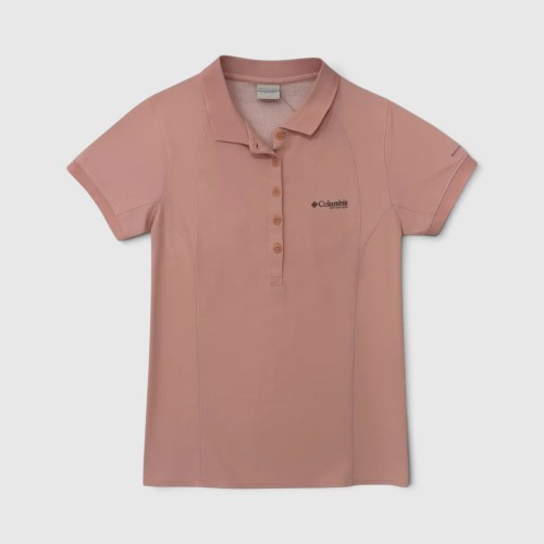 Columbia Sportswear Γυναικείο Αθλητικό Polo Ροζ / Pre-Owned