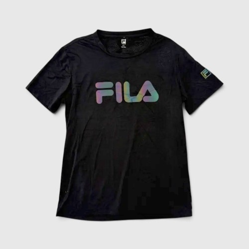 Fila Γυναικείο Graphic T-Shirt Μαύρο / Pre-Owned