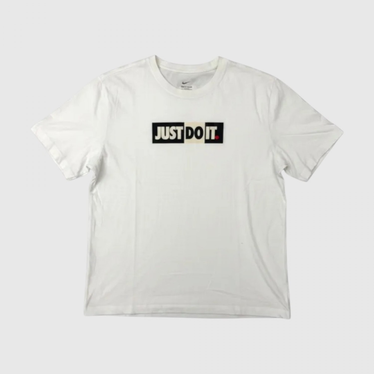 Nike Just Do It Γυναικείο Graphic T-Shirt Λευκό / Pre-Owned