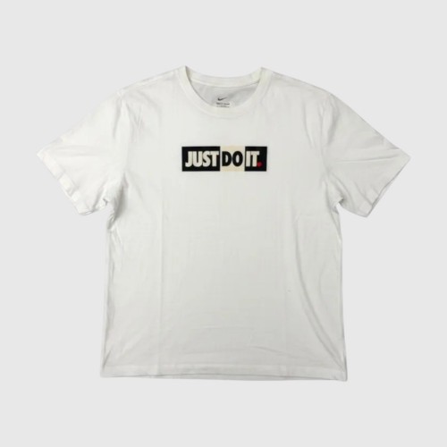 Nike Just Do It Γυναικείο Graphic T-Shirt Λευκό / Pre-Owned