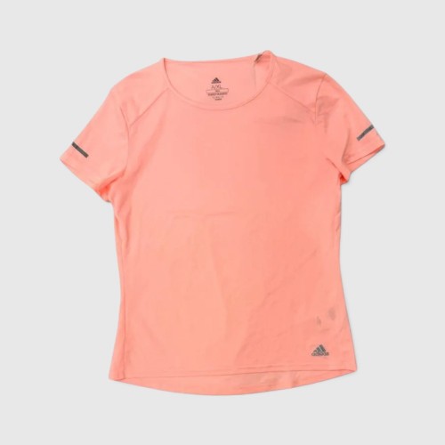 Adidas Energy Running Γυναικείο Αθλητικό T-Shirt Κοραλί / Pre-Owned