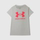 Under Armour Γυναικείο Graphic T-Shirt Γκρι–Ροζ / Pre-Owned
