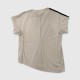 Adidas 3-Stripes Γυναικείο Oversized T-Shirt Εκρού / Pre-Owned