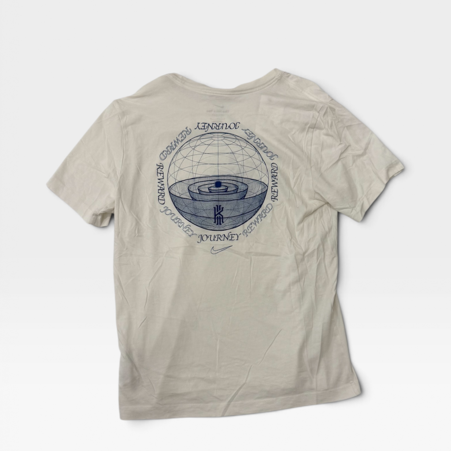 Nike Kyrie Irving Graphic T-Shirt – Cream / Off White