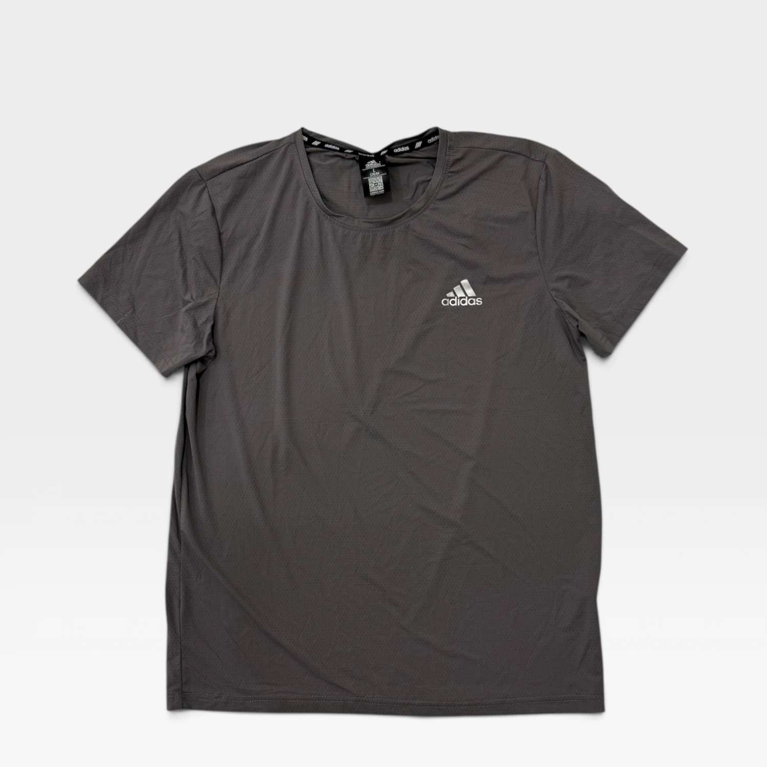 Adidas Training T-Shirt – Dark Grey / Black