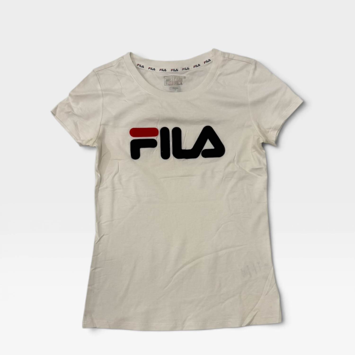 Fila Classic Logo T-Shirt White / Pre-Owned