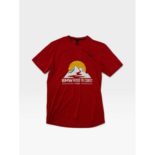 Adidas Terrex BMW Hood To Coast Technical T-Shirt Red