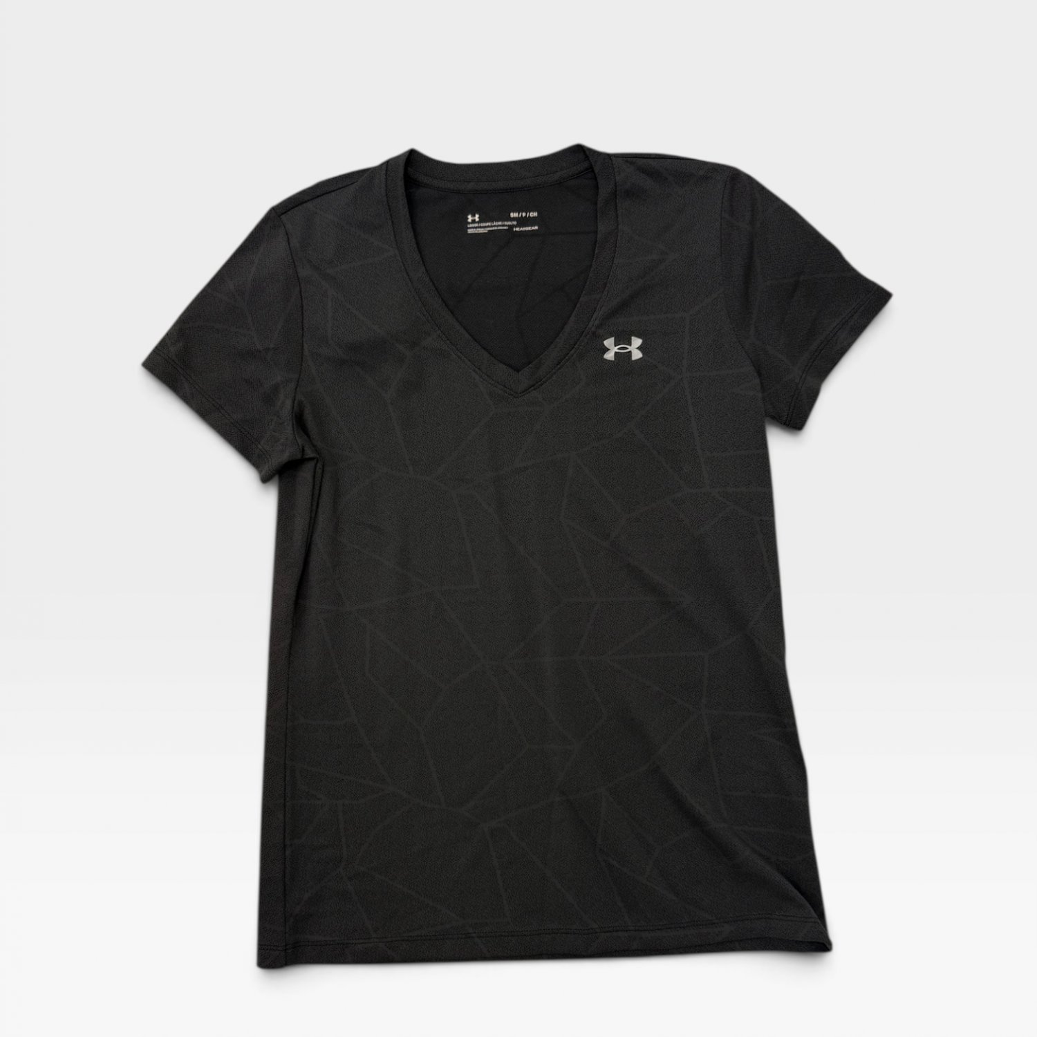 Under Armour HeatGear Graphic Performance T-Shirt Black