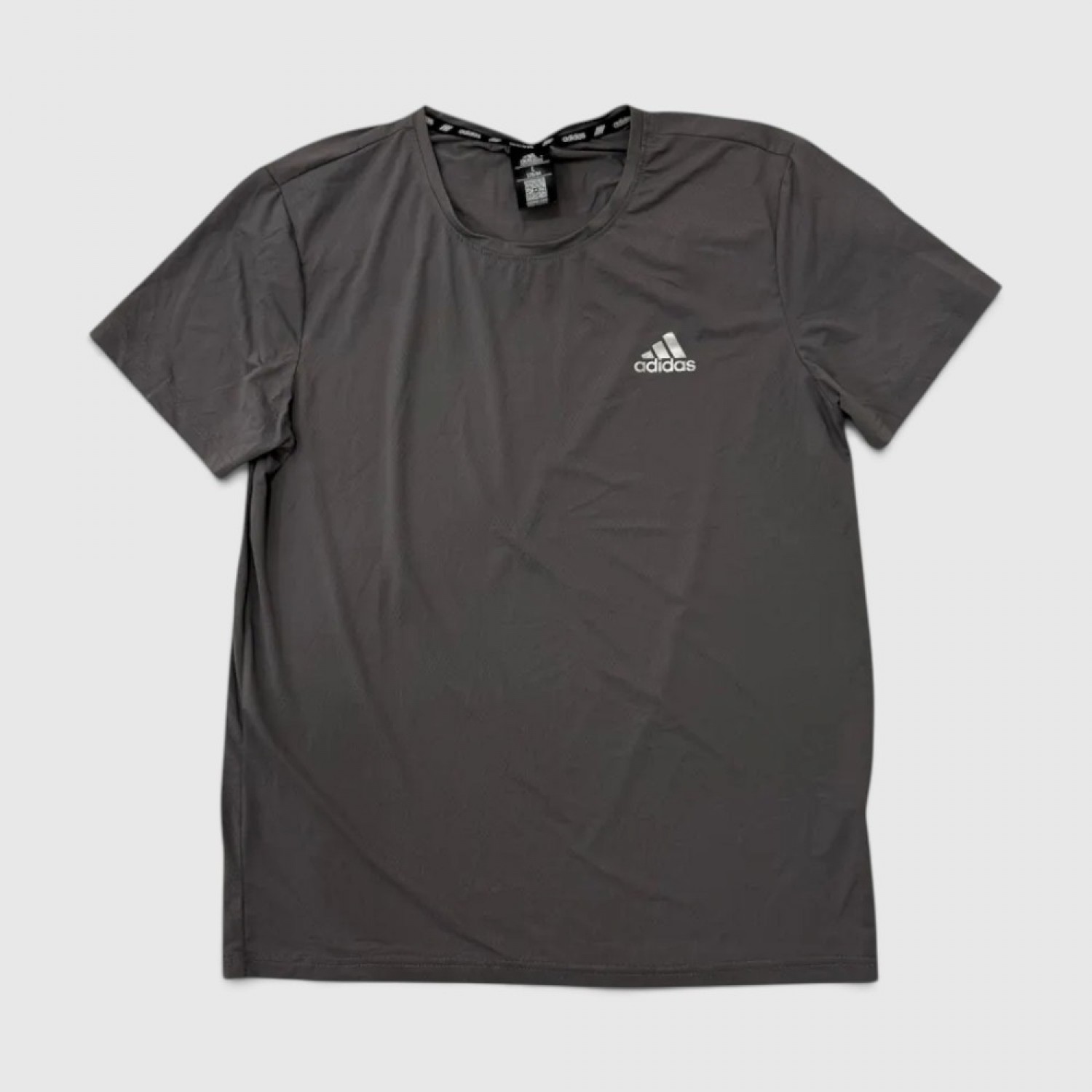 Adidas Training T-Shirt – Dark Grey / Black / Pre-Owned
