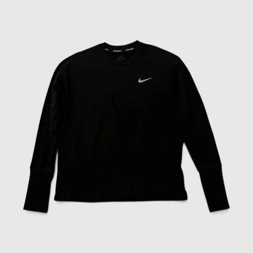 Nike Dri-FIT Black Long Sleeve Running Top / Pre-Owned
