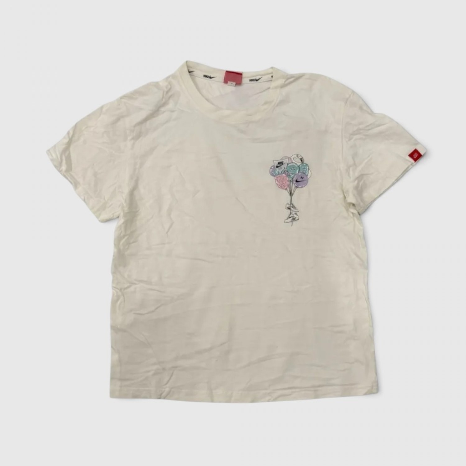Nike Graphic White T-Shirt / Pre-Owned