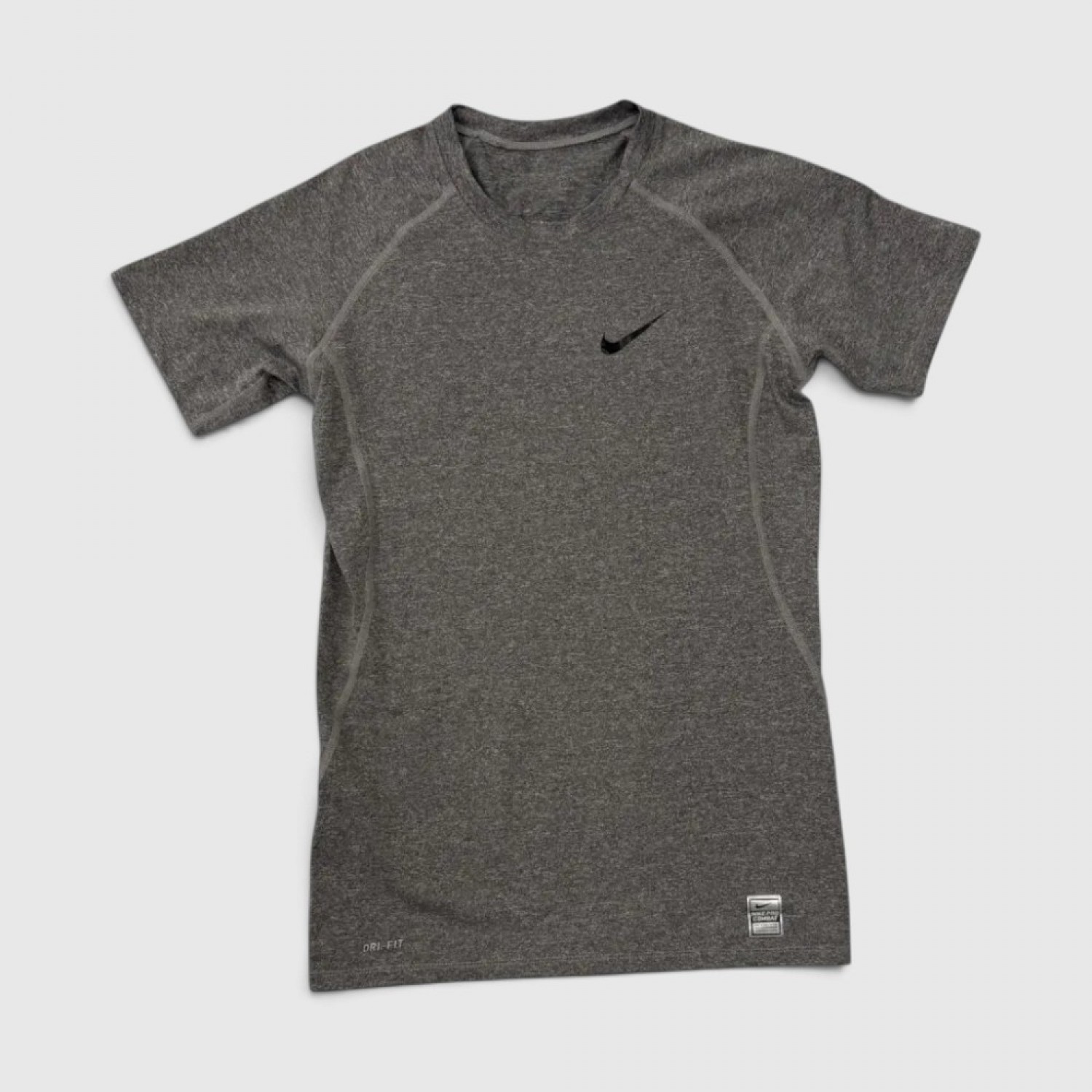 Nike Pro Combat Dri-FIT Grey Training T-Shirt / Pre-Owned