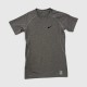 Nike Pro Combat Dri-FIT Grey Training T-Shirt / Pre-Owned
