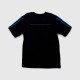Adidas Μαύρο Αθλητικό T-Shirt με Μπλε Λεπτομέρειες / Pre-Owned
