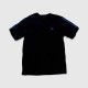 Adidas Μαύρο Αθλητικό T-Shirt με Μπλε Λεπτομέρειες / Pre-Owned