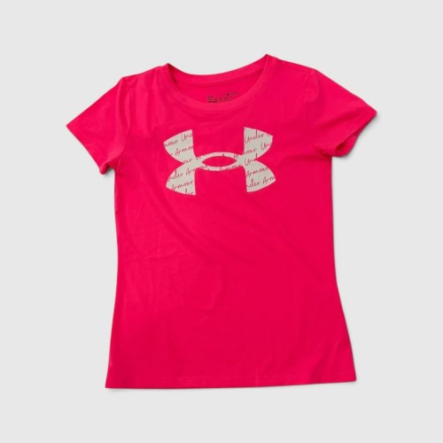 Under Armour HeatGear Pink Performance T-Shirt / Pre-Owned