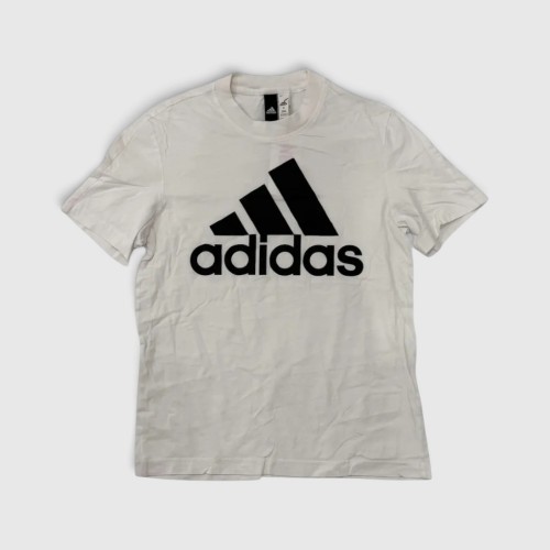 Adidas Large Logo T-Shirt White / Pre-Owned