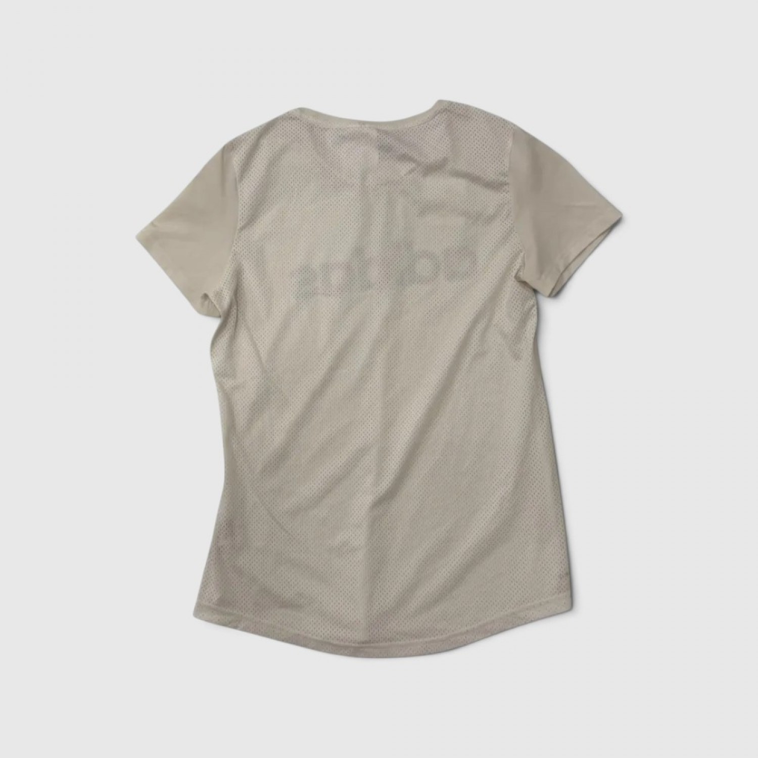 Adidas Performance Logo T-Shirt Beige / Pre-Owned